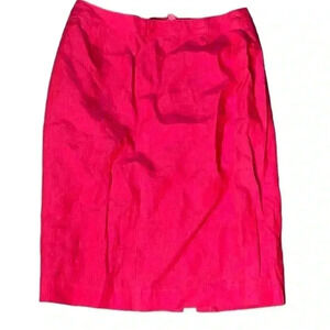 Escada Linen Midi Skirt Size 4